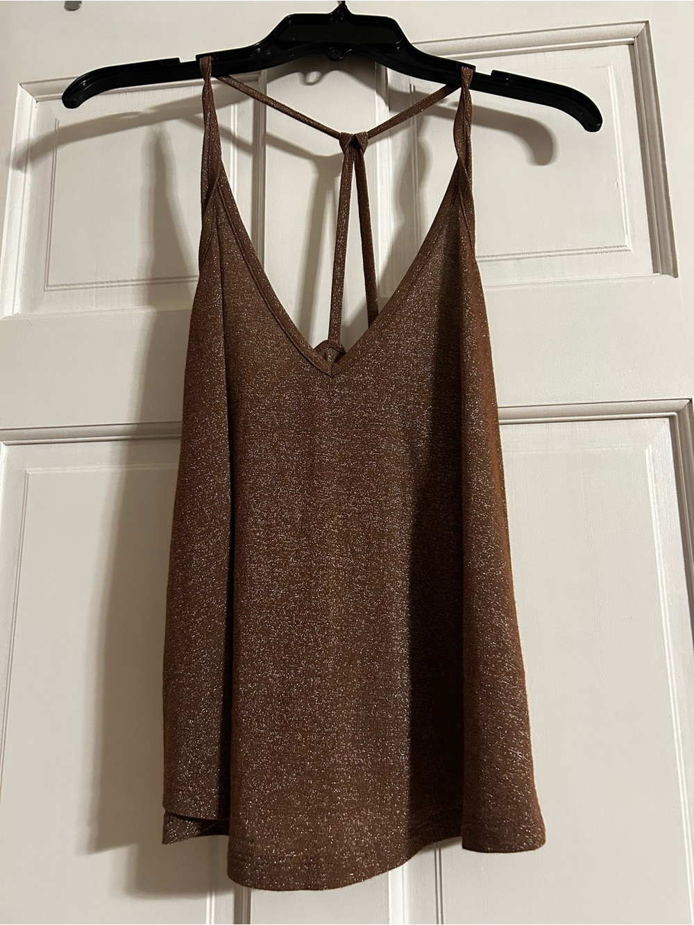 Old Navy Shimmery Brown V-Neck Cami